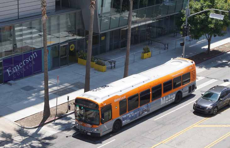 LA Metro NABI Metro 45C CNG 8438